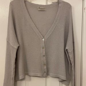 UO cropped knit sweater